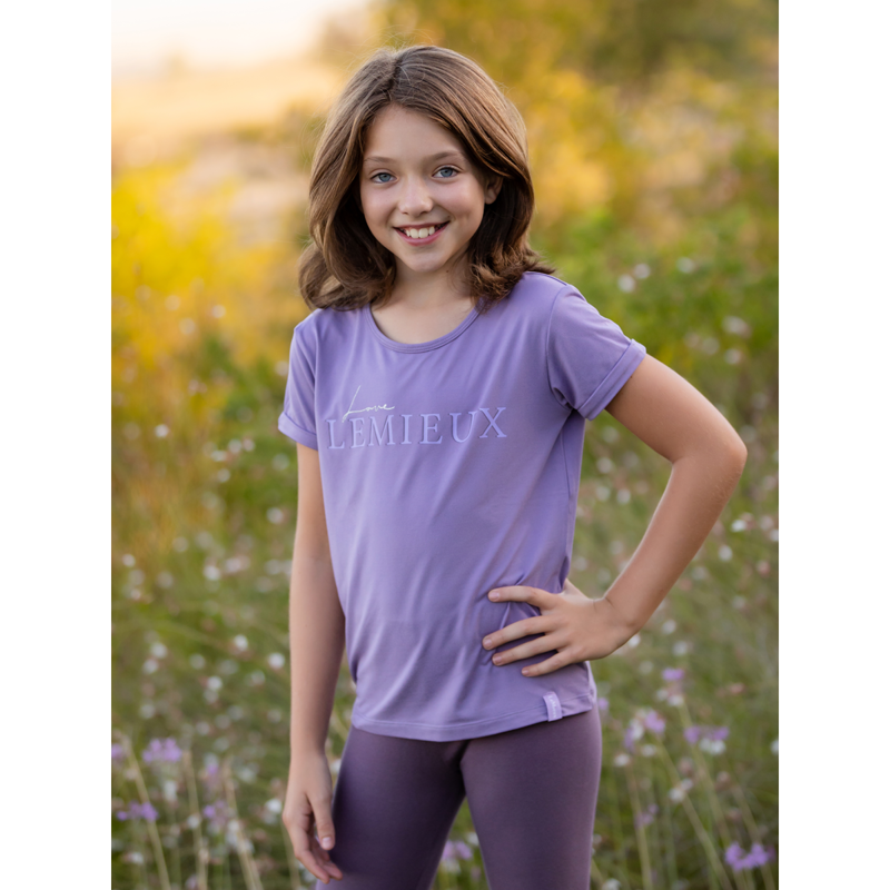 LeMieux Young Rider Sarah T-Shirt - Iris-3